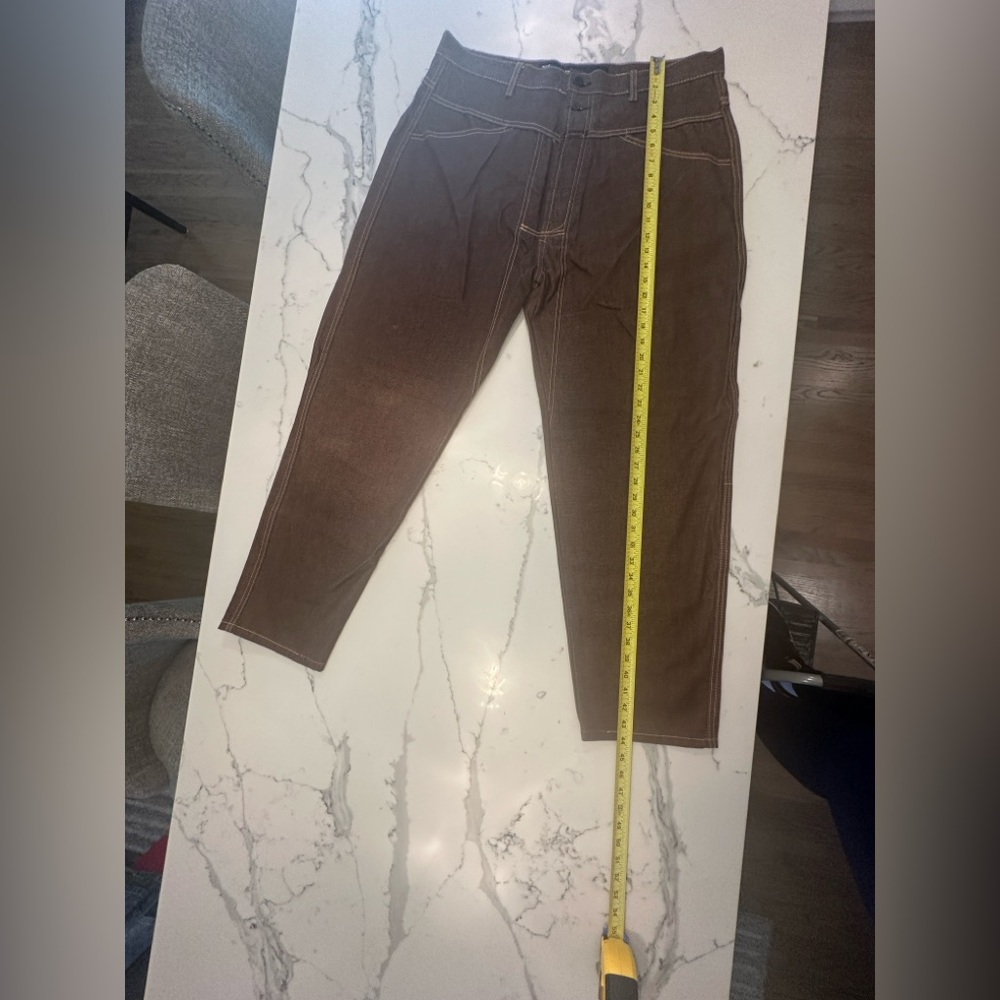 Marithe Francois Girbaud Men's Corduroy Pants - Rich Brown 0001000